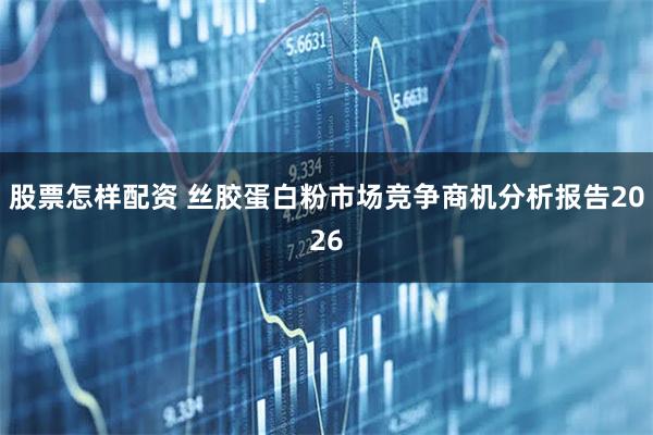 股票怎样配资 丝胶蛋白粉市场竞争商机分析报告2026